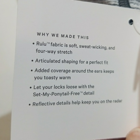 Lululemon Run It Out Ear Warmer - One Size - Gray - Picture 6 of 8